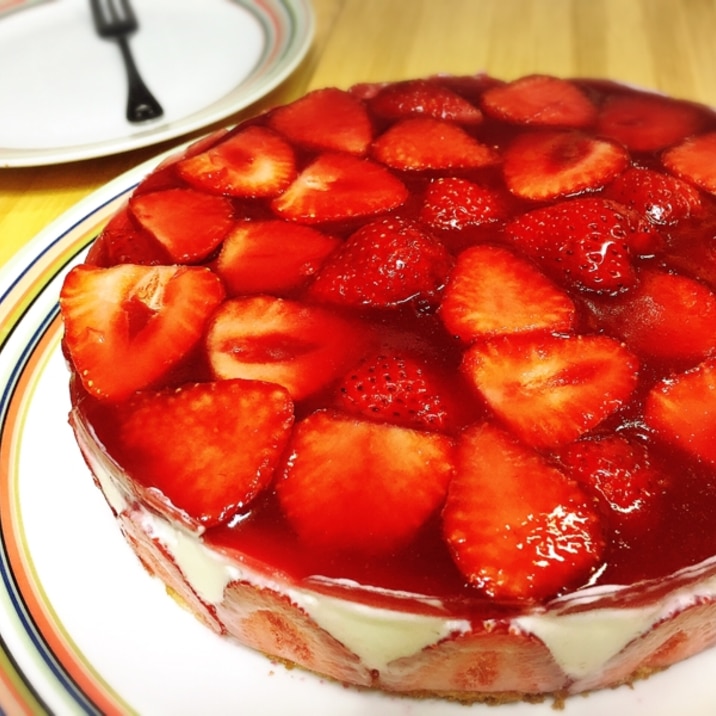 苺たっぷりストロベリーレアチーズケーキ レシピ 作り方 By Chasyu 楽天レシピ 苺たっぷりストロベリーレアチーズケーキ レシピ 作り方 By Chasyu 楽天レシピ